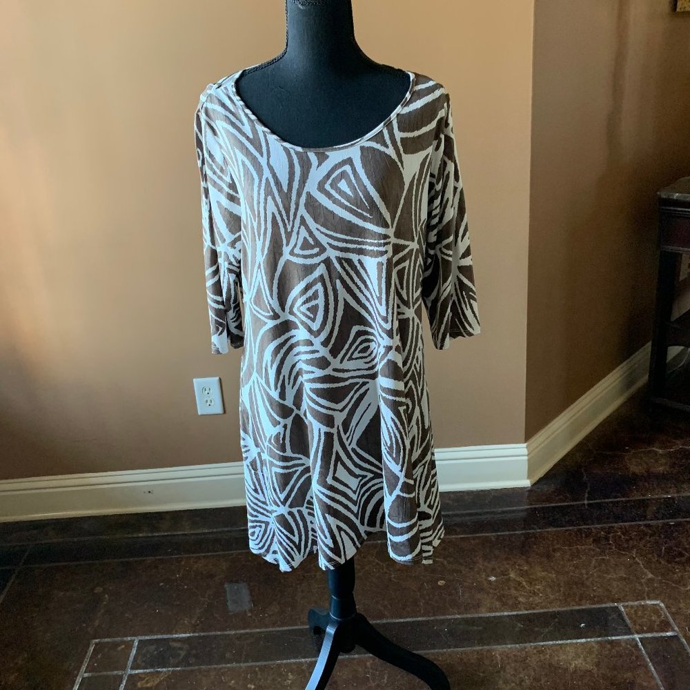 Printed Tunic Top